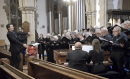 Four hands on the splendid 'new' piano at St Mary's